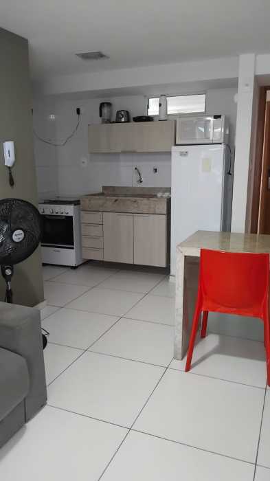 Conheça Cozinha - flat do imóvel - Flat 1 quarto à venda Tambaú, João Pessoa - R$ 550.000 - JPFL10028 - 7 Cozinha - flat - 7