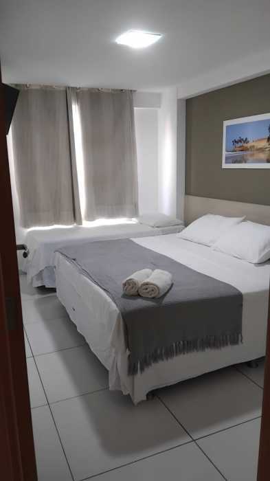Conheça Quarto do imóvel - Flat 1 quarto à venda Tambaú, João Pessoa - R$ 550.000 - JPFL10028 - 10 Quarto - 10