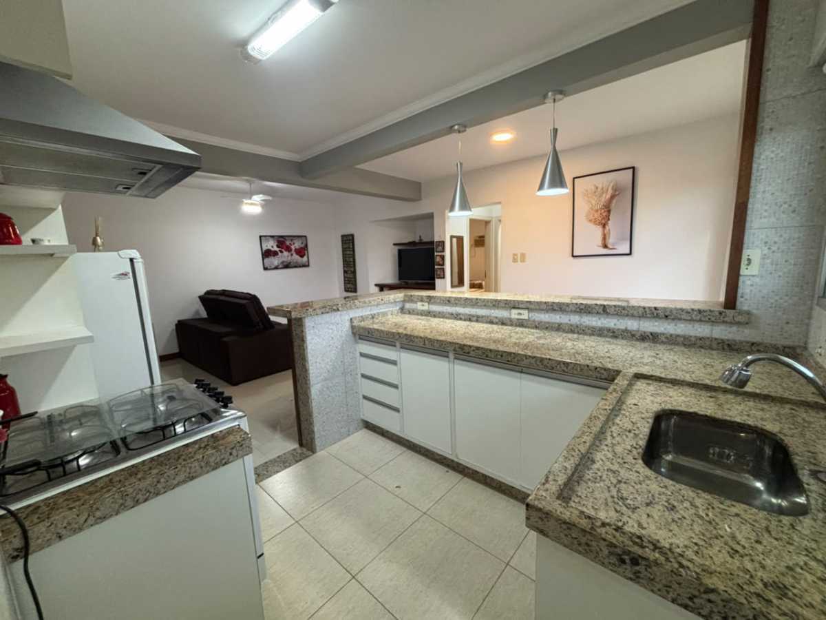 Conheça cozinha do imóvel - Apartamento 2 quartos à venda Ubatuba,SP - R$ 620.000 - IMOB5136 - 8 cozinha - 8