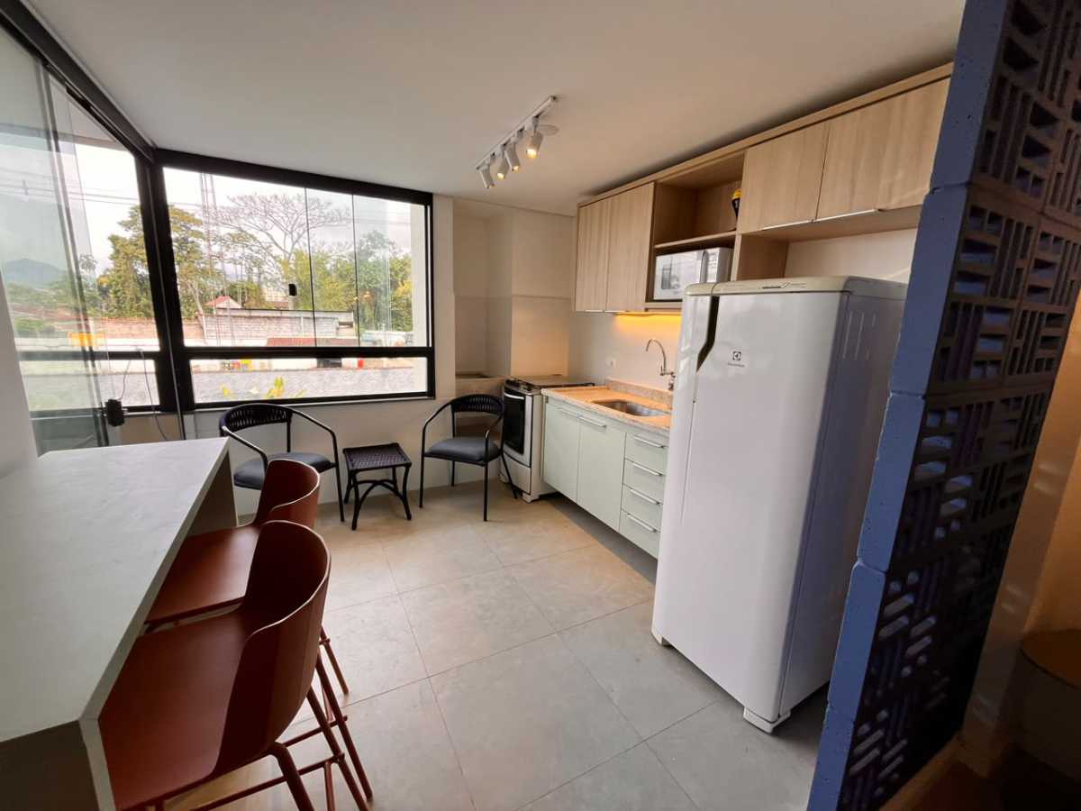 Conheça Cozinha do imóvel - Apartamento 2 quartos à venda Ubatuba,SP - R$ 600.000 - MRAP20040 - 8 Cozinha - 8