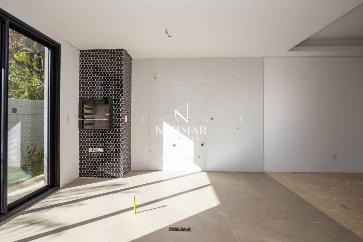 Casa em Condomínio à venda Estrada Guilherme Weigert, Santa Cândida, Curitiba - R$ 888.000