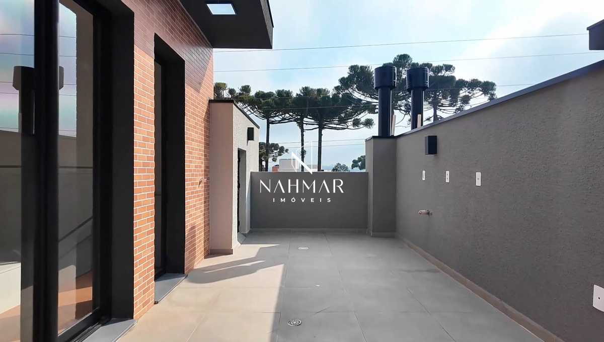 Casa em Condomínio à venda Estrada Guilherme Weigert, Santa Cândida, Curitiba - R$ 1.249.000
