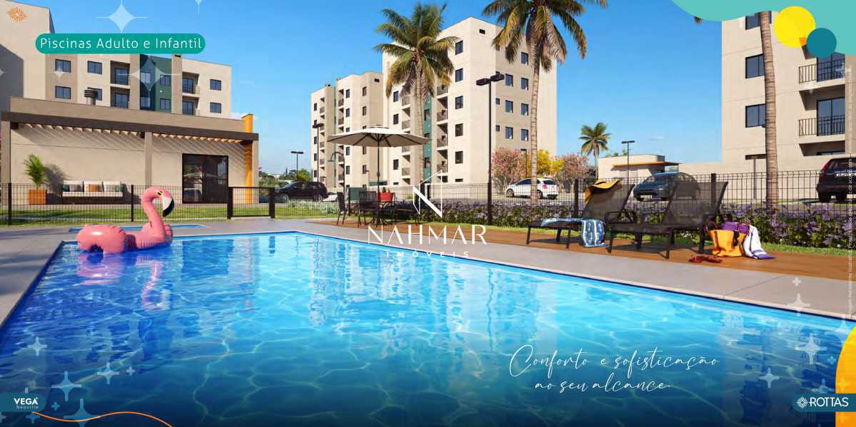 Apartamento à venda Rua Agostinho Brusamolin, Cidade Industrial, Curitiba - R$ 414.698