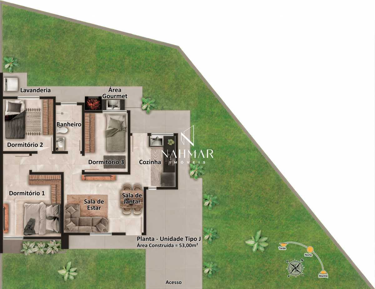 Casa em Condomínio 2 quartos à venda  Veneza, Fazenda Rio Grande - R$ 350.000