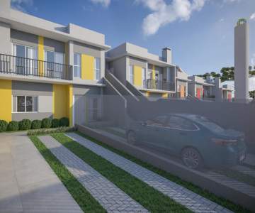 Imperdível - Casa 2 quartos à venda Santa Cândida, Curitiba - R$ 400.000 - NHCA20001