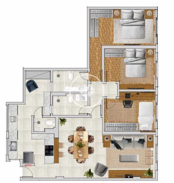 Apartamento 3 quartos à venda  Leblon, Rio de Janeiro - R$ 3.390.000