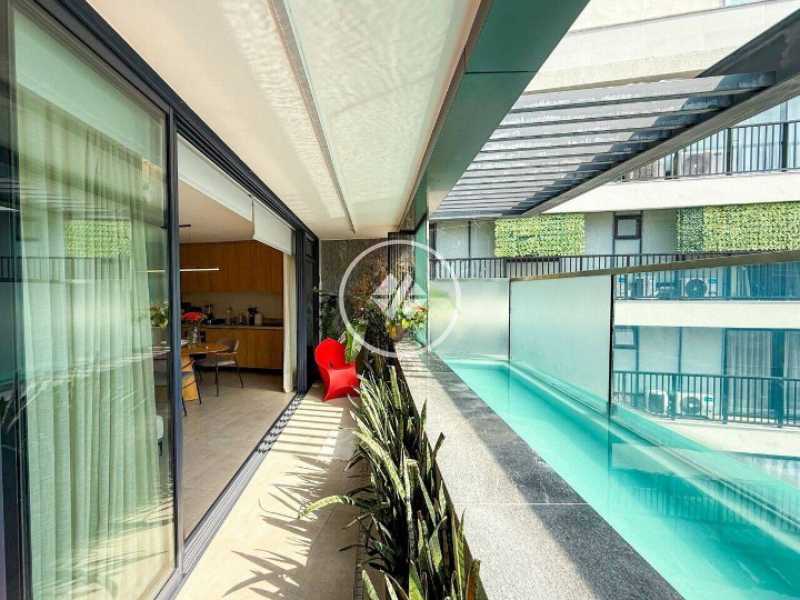 Cobertura 2 quartos à venda  Leblon, Rio de Janeiro - R$ 4.600.000