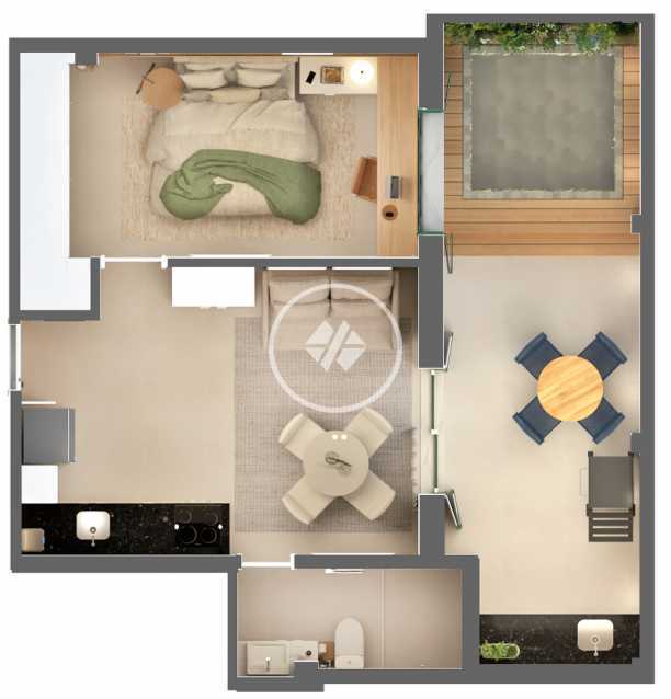 Apartamento com Área Privativa 1 quarto à venda  Copacabana, Rio de Janeiro - R$ 1.366.000
