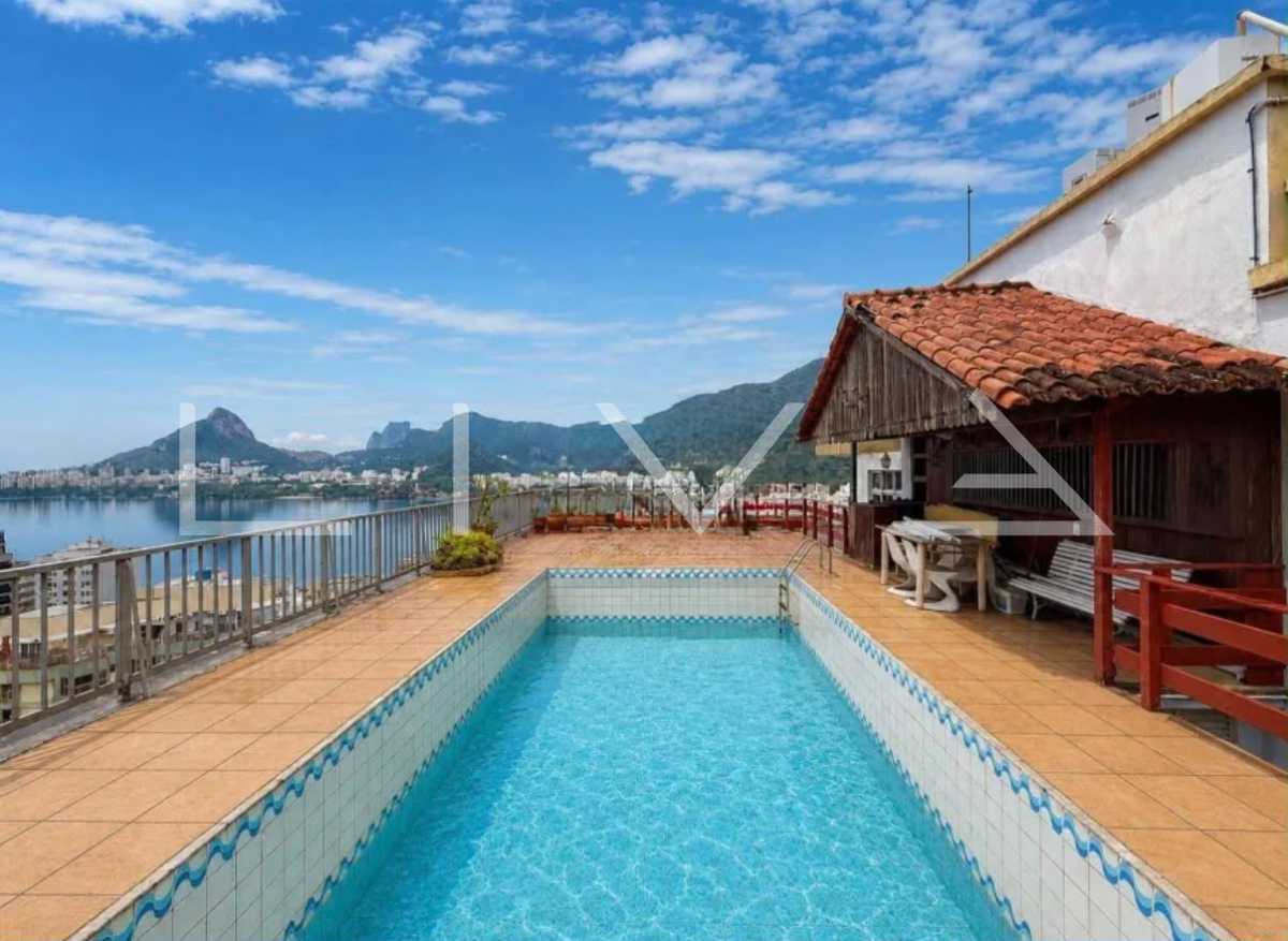 Cobertura 5 quartos à venda  Lagoa, Rio de Janeiro - R$ 6.500.000