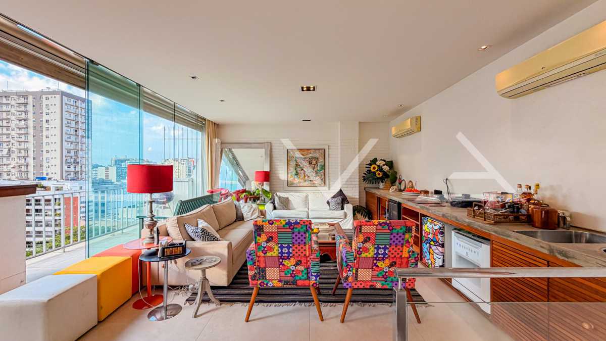 Cobertura 3 quartos à venda  Botafogo, Rio de Janeiro - R$ 2.200.000