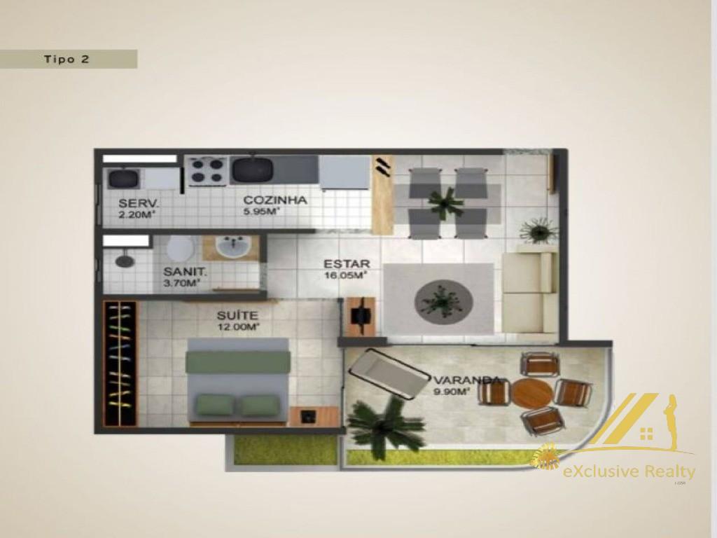 Conheça FOTO_4 do imóvel - Apartamento 1 quarto à venda Barra, Salvador - R$ 600.000 - AP37146 - 4 FOTO_4 - 4