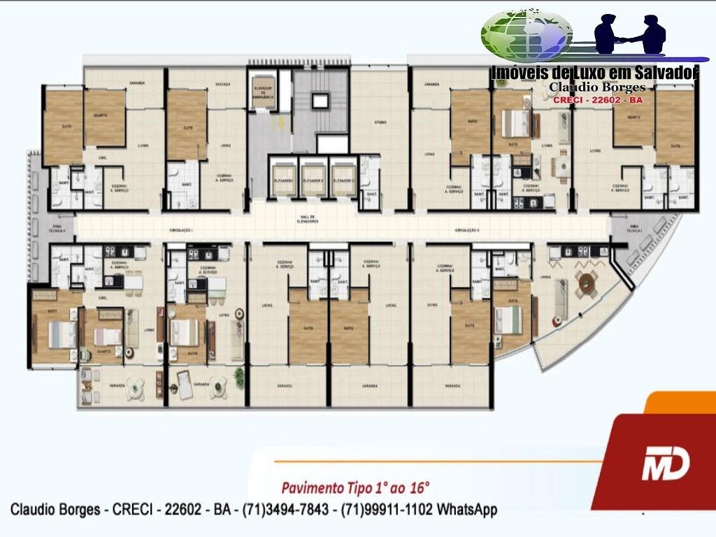 Conheça FOTO_38 do imóvel - Apartamento 1 quarto à venda Rio Vermelho, Salvador - R$ 495.000 - AP110010 - 38 FOTO_38 - 38