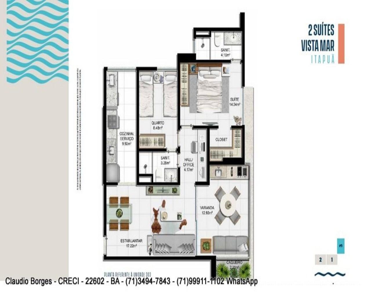 Conheça FOTO_23 do imóvel - Casa 2 quartos à venda Jaguaribe, Salvador - R$ 675.000 - AP270051 - 23 FOTO_23 - 23