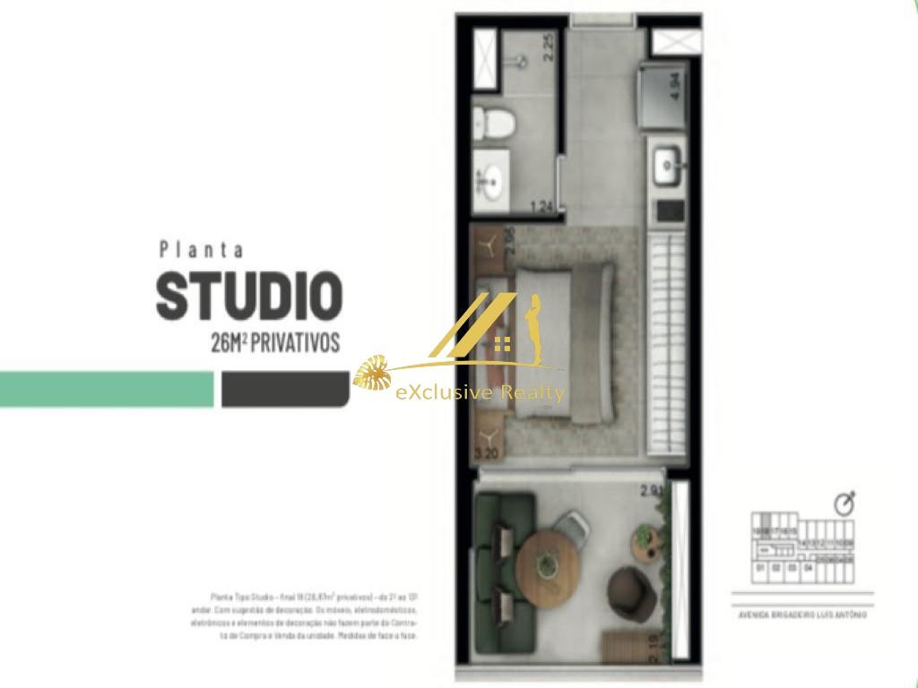 Conheça FOTO_30 do imóvel - Studio 1 quarto à venda Jardim Paulista, São Paulo - R$ 920.000 - ST00020 - 30 FOTO_30 - 30