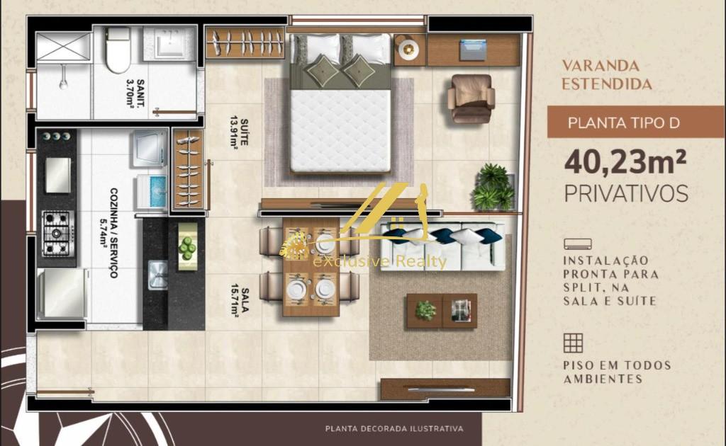 Conheça FOTO_4 do imóvel - Apartamento 1 quarto à venda Graça, Salvador - R$ 540.000 - AP37550 - 4 FOTO_4 - 4