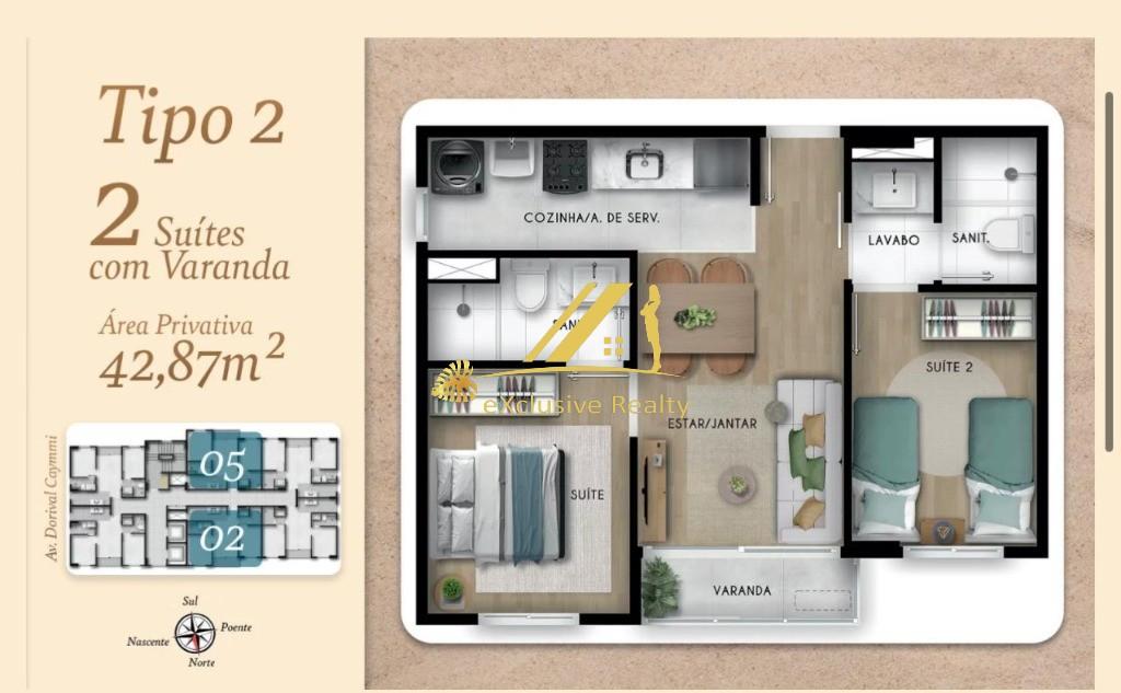 Conheça FOTO_14 do imóvel - Apartamento 2 quartos à venda Itapuã, Salvador - R$ 470.000 - AP37612 - 14 FOTO_14 - 14