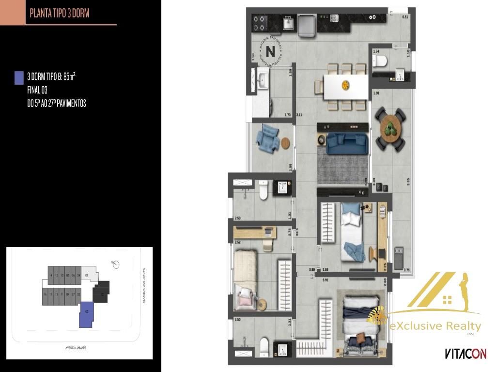 Conheça FOTO_37 do imóvel - Apartamento 1 quarto à venda Indianópolis, São Paulo - R$ 910.000 - AP37111 - 37 FOTO_37 - 37