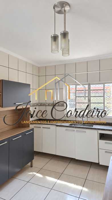 Conheça Cozinha Moderna Clara com Azul do imóvel - Casa 2 quartos à venda Parque da Colina, Itatiba - R$ 500.000 - JHCA20001 - 14 Cozinha Moderna Clara com Azul - 14