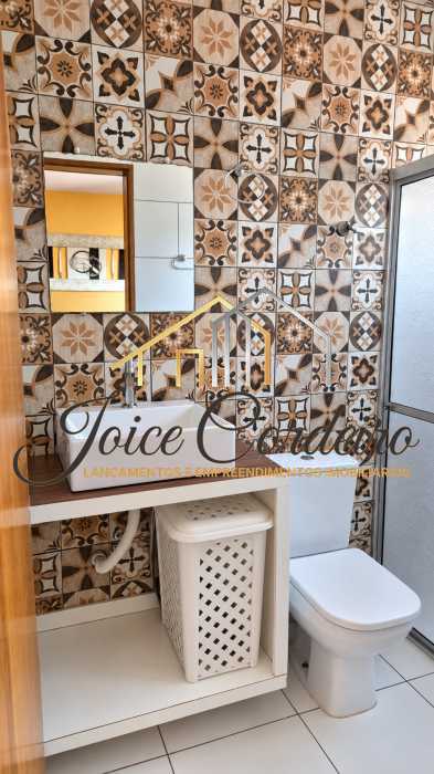 Conheça Banheiro moderno com azulejos do imóvel - Casa 3 quartos à venda Parque São Francisco, Itatiba - R$ 540.000 - JHCA30001 - 19 Banheiro moderno com azulejos - 19