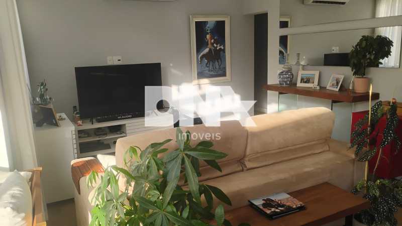 Conheça sala do imóvel - Cobertura 4 quartos à venda Humaitá, Rio de Janeiro - R$ 2.700.000 - NBCO40250 - 5 sala - 5