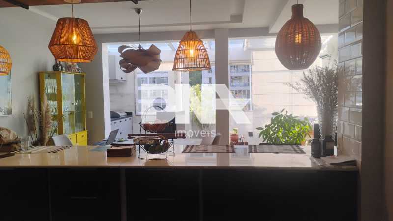 Conheça balcao da cozinha do imóvel - Cobertura 4 quartos à venda Humaitá, Rio de Janeiro - R$ 2.700.000 - NBCO40250 - 8 balcao da cozinha - 8