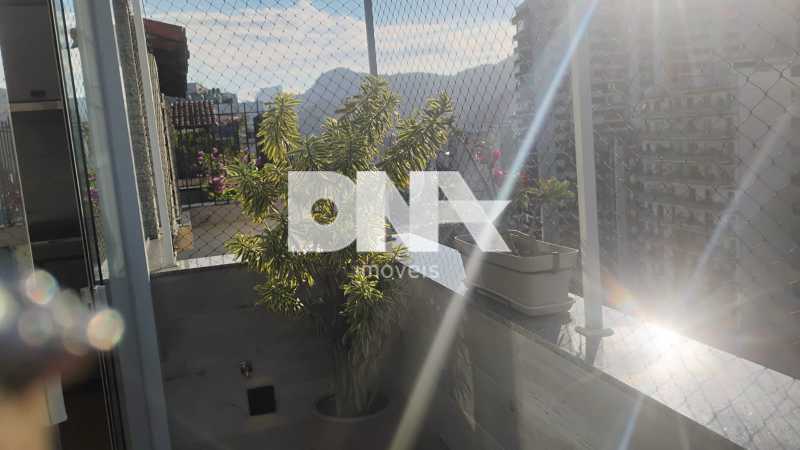 Conheça varanda 1 do imóvel - Cobertura 4 quartos à venda Humaitá, Rio de Janeiro - R$ 2.700.000 - NBCO40250 - 15 varanda 1 - 15