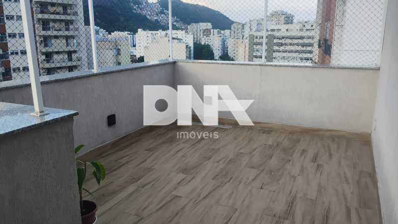 Conheça varanda 3 do imóvel - Cobertura 4 quartos à venda Humaitá, Rio de Janeiro - R$ 2.700.000 - NBCO40250 - 18 varanda 3 - 18