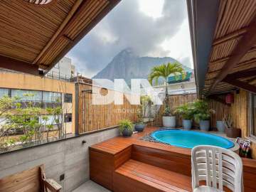 Cobertura 3 quartos à venda Humaitá, Rio de Janeiro - R$ 2.800.000 - NBCO30504