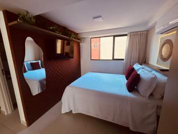Flat 1 quarto à venda Cabo Branco, João Pessoa - R$ 399.000 - PBFL10084