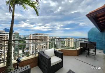 Novidade - Cobertura 3 quartos à venda Barra da Tijuca, Rio de Janeiro - R$ 2.500.000 - JOCO30177