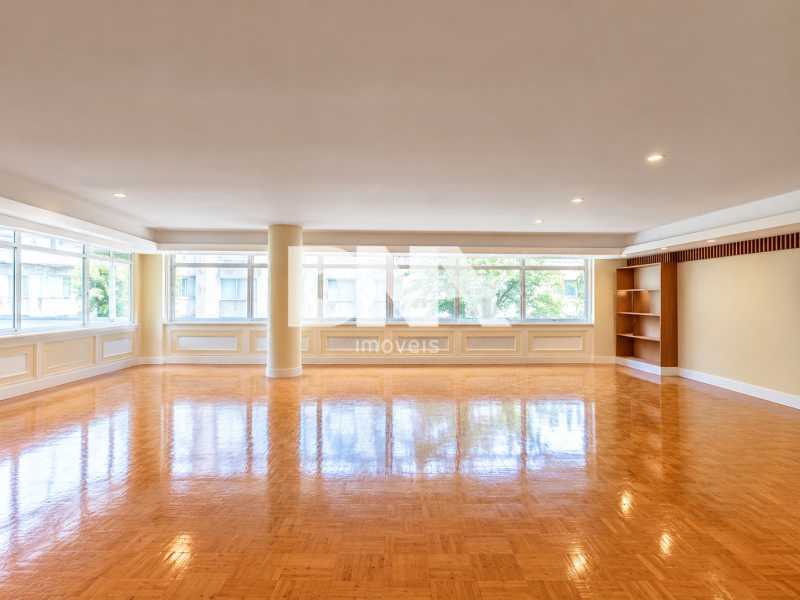 Sala moderna vazia com piso de - 3