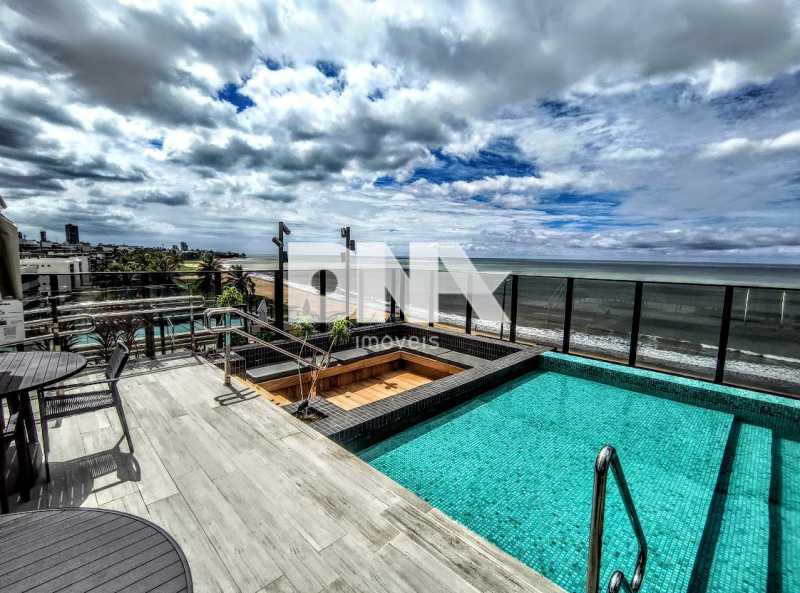 Flat 1 quarto à venda Jardim Oceania, João Pessoa - R$ 469.000 - PBFL10118