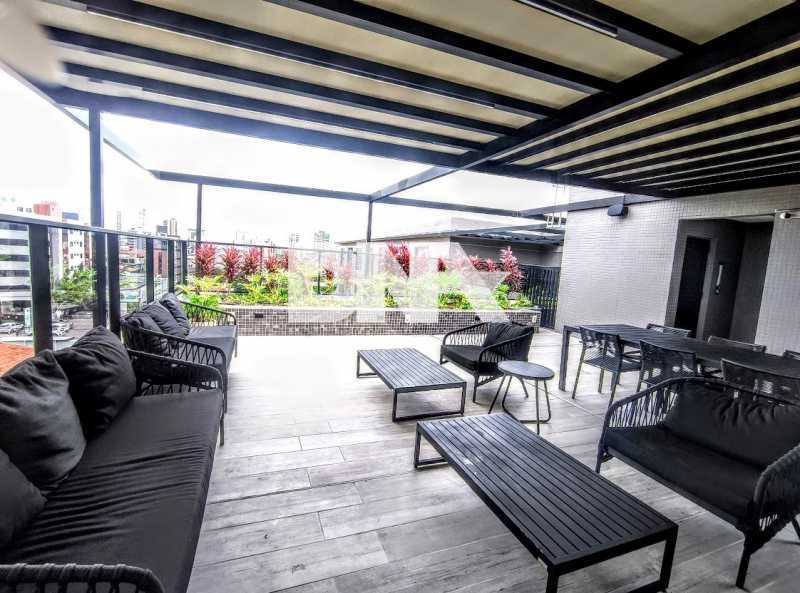 Flat 1 quarto à venda Jardim Oceania, João Pessoa - R$ 469.000 - PBFL10118