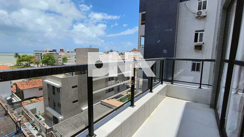 Flat 1 quarto à venda Bessa, João Pessoa - R$ 395.000 - PBFL10120
