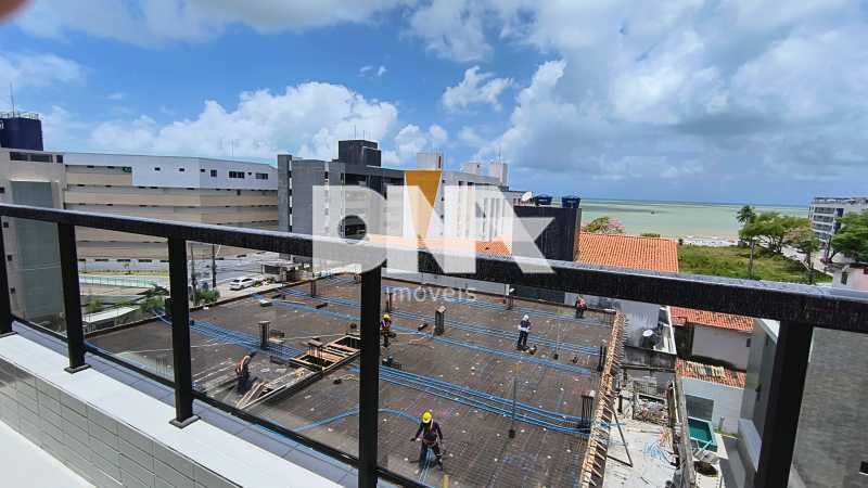 Flat 1 quarto à venda Bessa, João Pessoa - R$ 395.000 - PBFL10120