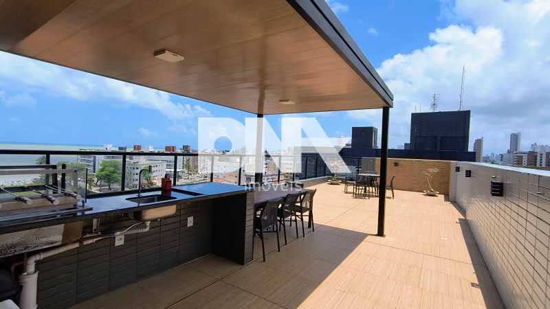 Flat 1 quarto à venda Bessa, João Pessoa - R$ 395.000 - PBFL10120