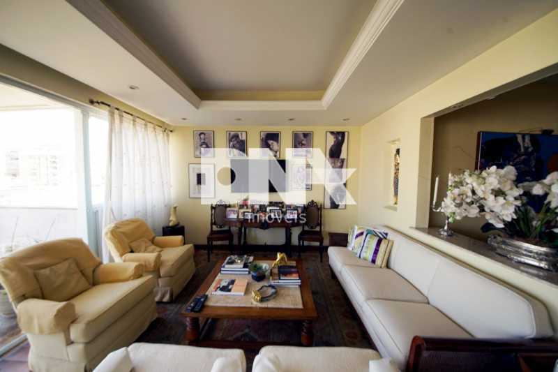 Ótima localização - Apartamento 4 quartos à venda Leblon, Rio de Janeiro - R$ 5.000.000 - MLAP40124