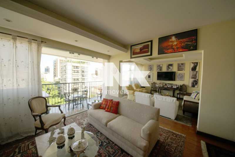 Ótima localização - Apartamento 4 quartos à venda Leblon, Rio de Janeiro - R$ 5.000.000 - MLAP40124