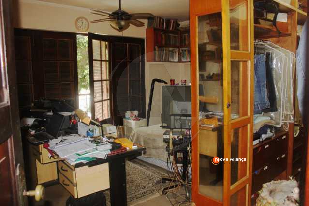 Conheça quarto frente do imóvel - Casa à venda Rua Itamonte, Cosme Velho, Rio de Janeiro - R$ 1.989.000 - NFCA40005 - 9 quarto frente - 9