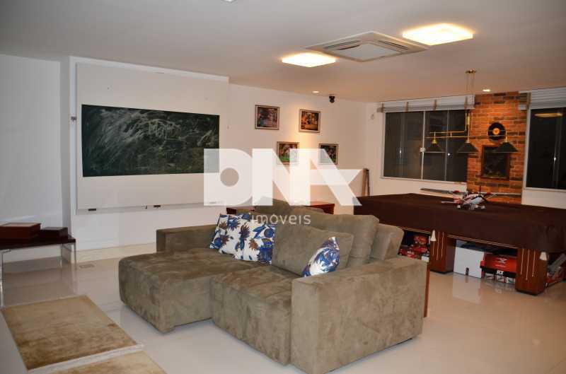 Conheça saladejogos do imóvel - Casa 8 quartos à venda Humaitá, Rio de Janeiro - R$ 3.000.000 - NBCA80007 - 2 saladejogos - 2