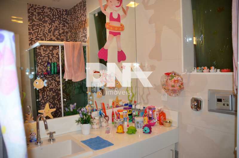 Conheça banheirocrianças do imóvel - Casa 8 quartos à venda Humaitá, Rio de Janeiro - R$ 3.000.000 - NBCA80007 - 18 banheirocrianças - 18