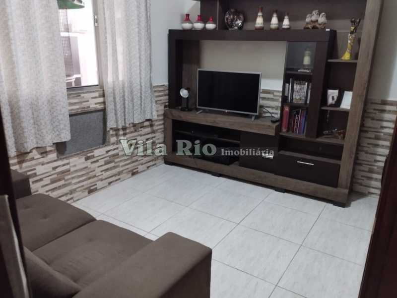 Conheça 1sala. do imóvel - Excelente casa de fundos com quintal, 2 quartos sendo 1 suíte. - VCA20132 - 1 1sala. - 1
