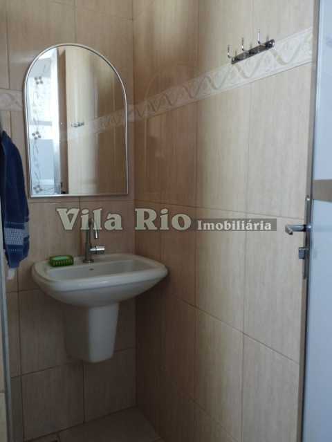 Conheça 5banheiro social. do imóvel - Excelente casa de fundos com quintal, 2 quartos sendo 1 suíte. - VCA20132 - 5 5banheiro social. - 5