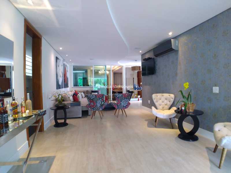 Conheça Living do imóvel - Casa em Condomínio 5 quartos à venda Itatiba,SP Loteamento Itatiba Country Club - R$ 3.500.000 - FCCN50043 - 18 Living - 18