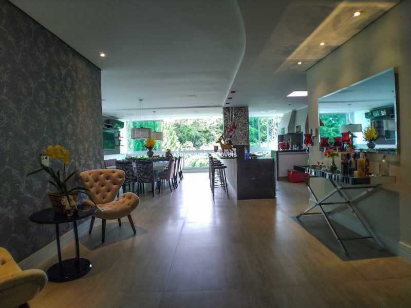 Conheça Living do imóvel - Casa em Condomínio 5 quartos à venda Itatiba,SP Loteamento Itatiba Country Club - R$ 3.500.000 - FCCN50043 - 17 Living - 17