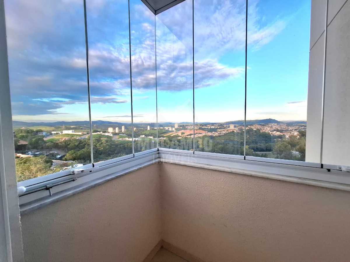 Conheça Varanda da suíte do imóvel - Apartamento 2 quartos para alugar Condomínio Edifício Savoia Palace - Itatiba,SP Vila Santa Cruz - R$ 4.000 - FCAP22185 - 12 Varanda da suíte - 12
