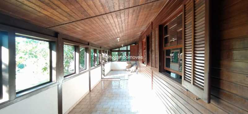 Conheça VARANDA CASA DE MADEIRA do imóvel - Casa em Condomínio 7 quartos para venda e aluguel Itatiba,SP Parque da Fazenda - R$ 3.954.000 - FCCN70010 - 23 VARANDA CASA DE MADEIRA - 23