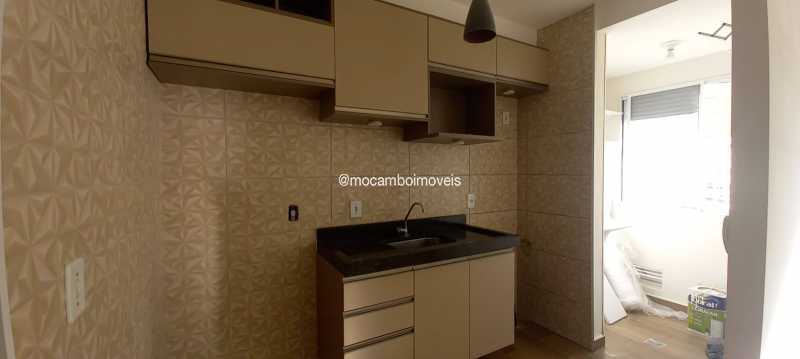 Conheça Cozinha do imóvel - Apartamento 1 quarto à venda Itatiba,SP Loteamento Santo Antônio - R$ 218.000 - FCAP10124 - 4 Cozinha - 4