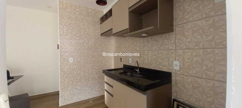 Conheça Cozinha do imóvel - Apartamento 1 quarto à venda Itatiba,SP Loteamento Santo Antônio - R$ 218.000 - FCAP10124 - 6 Cozinha - 6