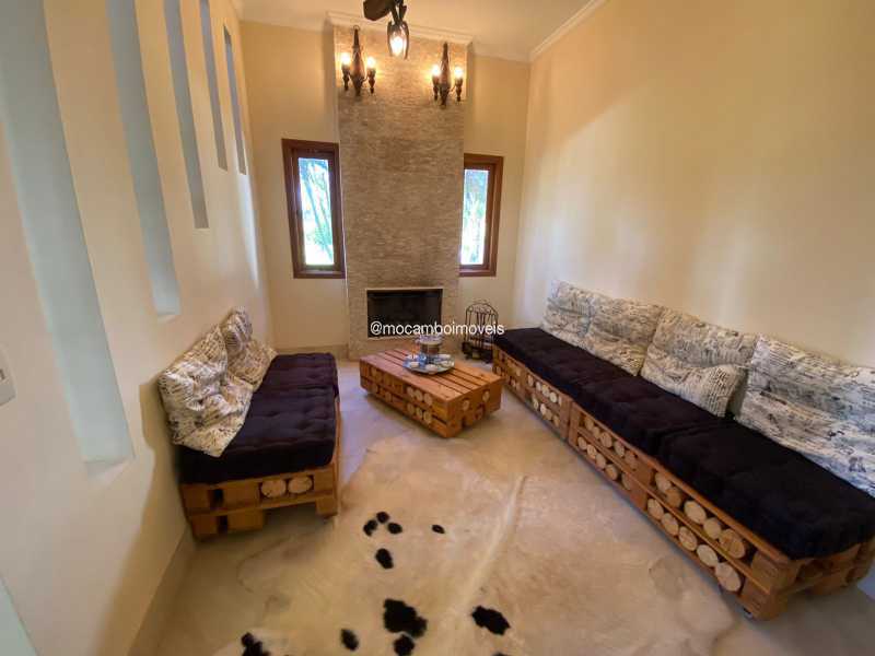 Conheça Sala de lareira do imóvel - Chácara 1858m² à venda Itatiba,SP Jardim Leonor - R$ 2.200.000 - FCCH40061 - 6 Sala de lareira - 6